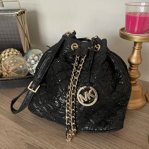 black chain bag!